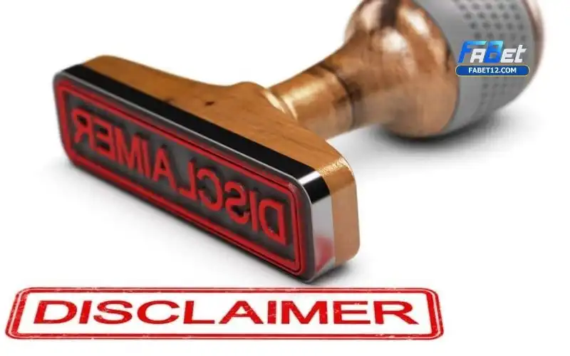 Miễn trừ trách nhiệm tại Fabet 3 Miễn Trừ Trách Nhiệm Tại Fabet: Hướng Dẫn Toàn Diện Cho Người Chơi